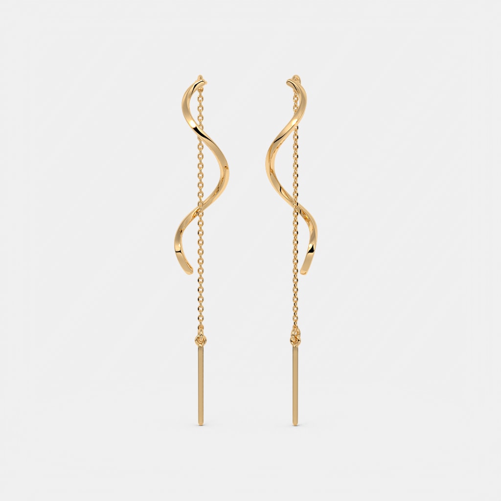 The Whorly Sui Dhaga Earrings