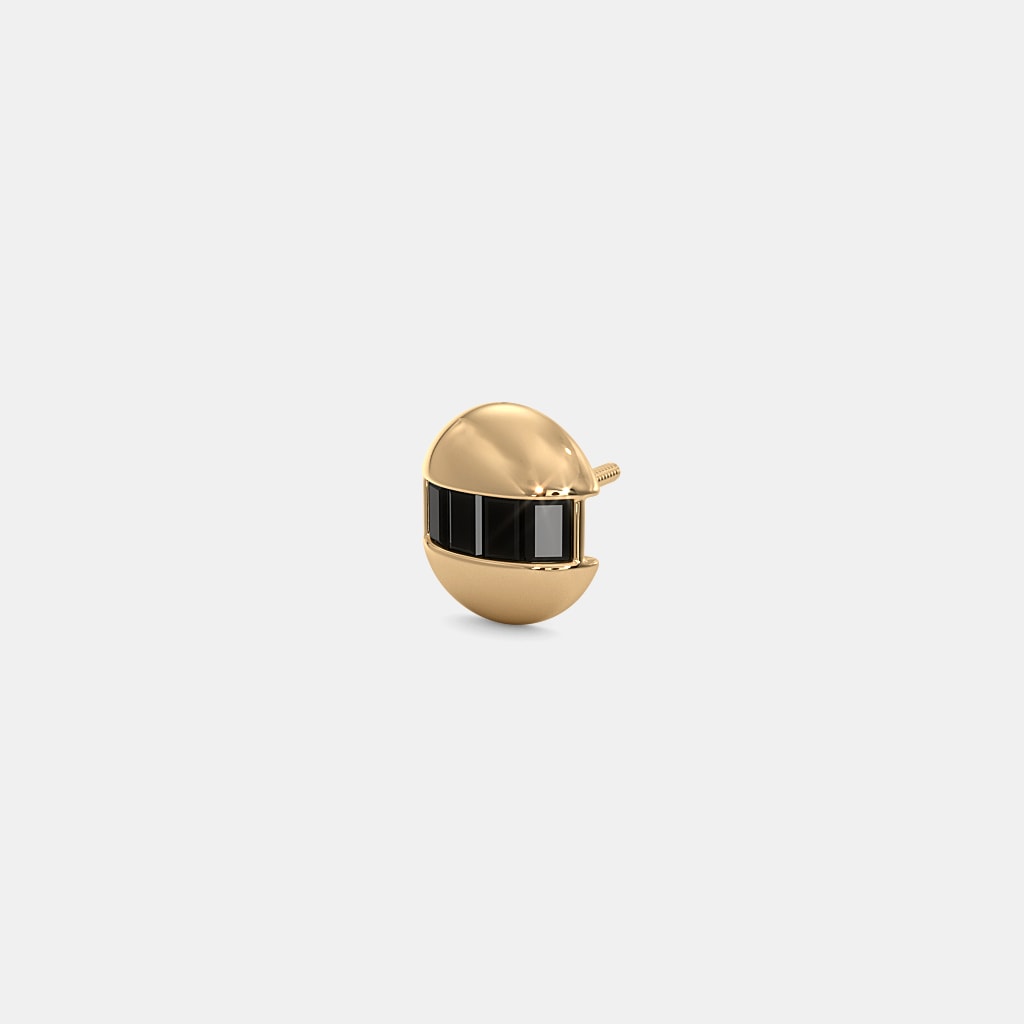 The Onyx Edge Stud For Him