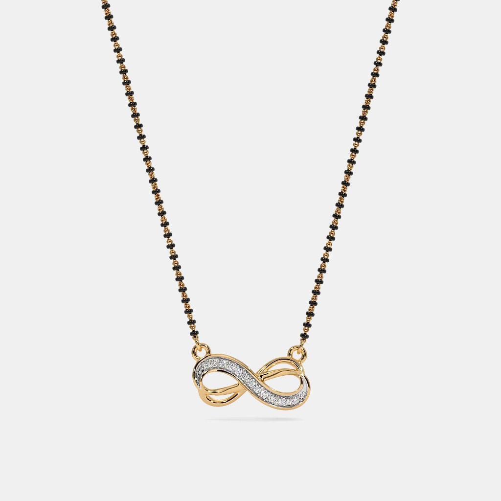 The Leesha Infinity Mangalsutra Pendant
