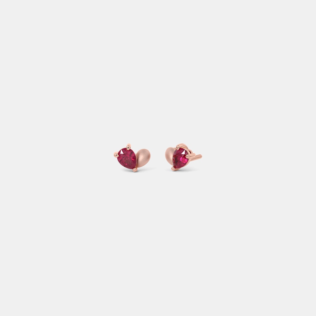 The Scarleta Multi Pierced Stud Earrings