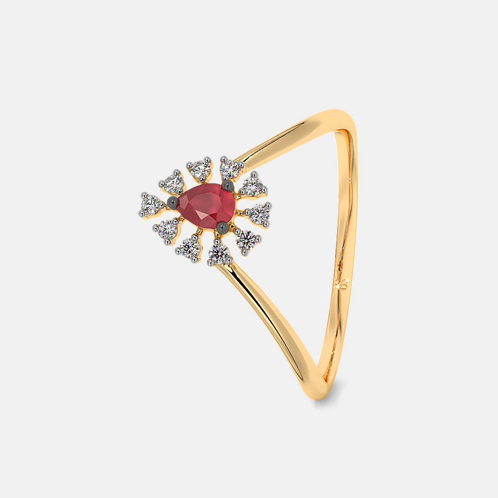 The Ingrid Chevron Ring