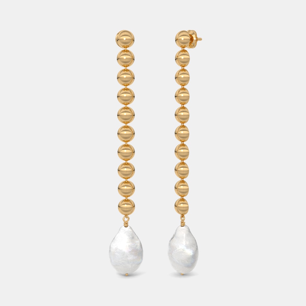 The Daphne Gold Dangler Earrings