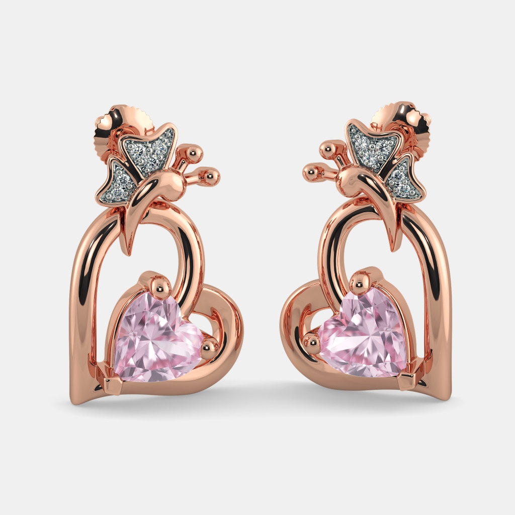 The Rosalie Heart Earrings