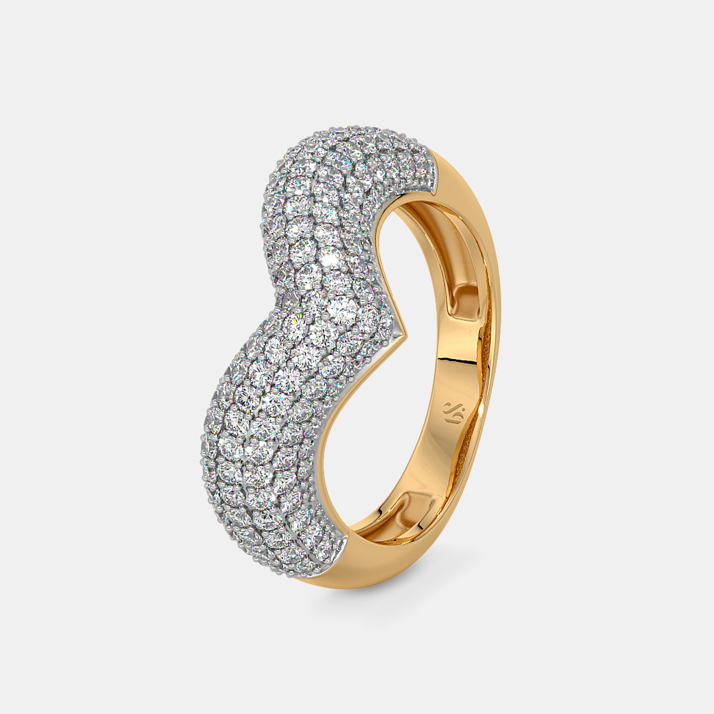The Swell Chevron Ring