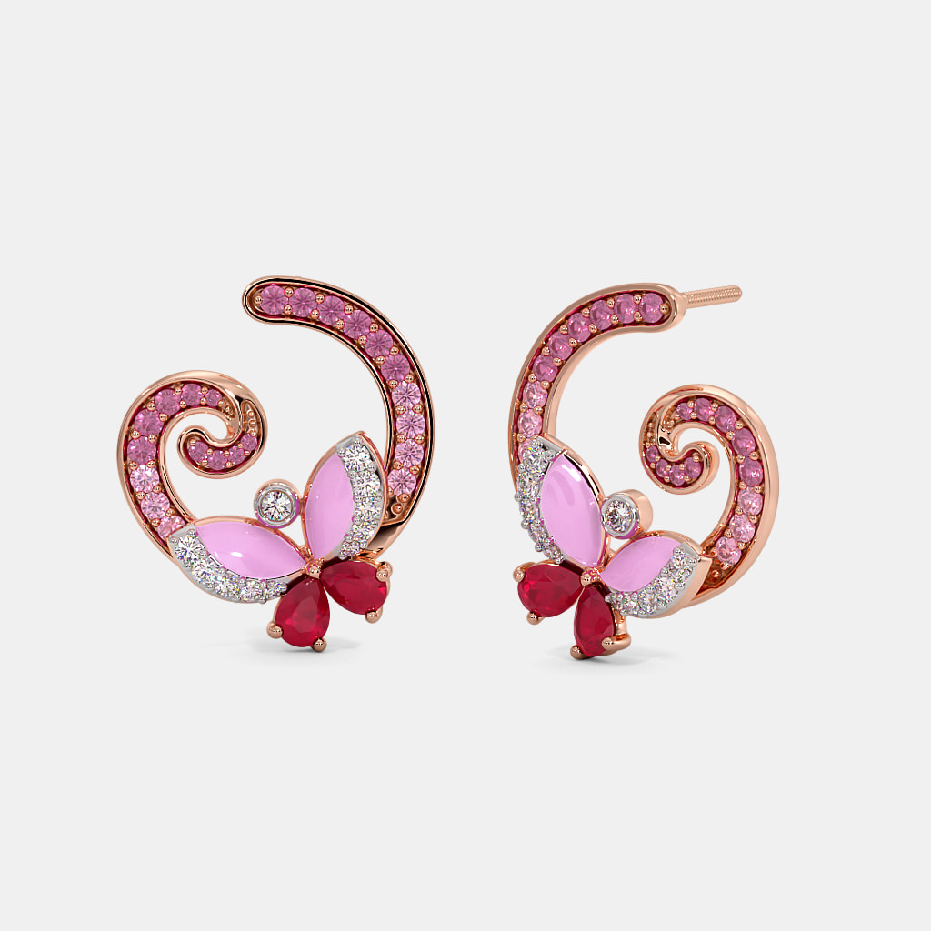 The Mariposa Butterfly Stud Earrings