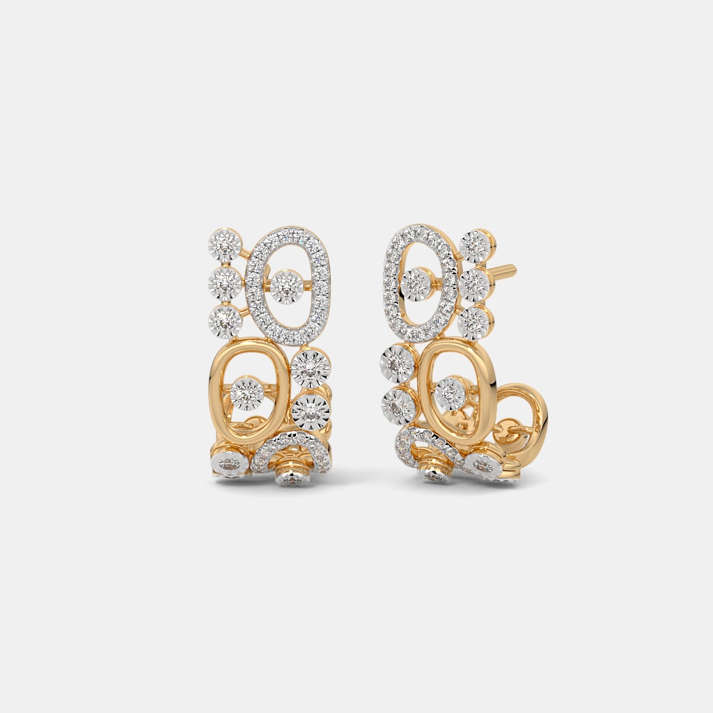 The Estefania J Hoop Earrings