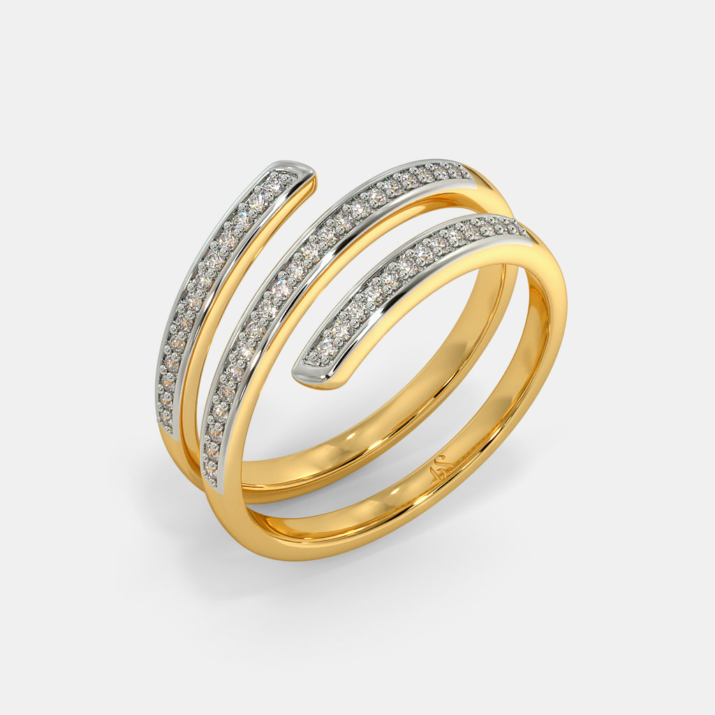 The Spiralis Ring | BlueStone.com