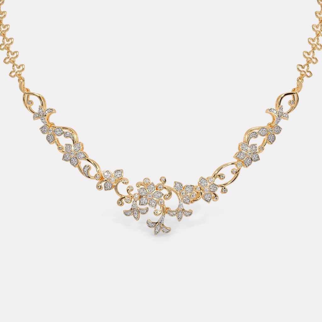 Diamond necklace bluestone deals