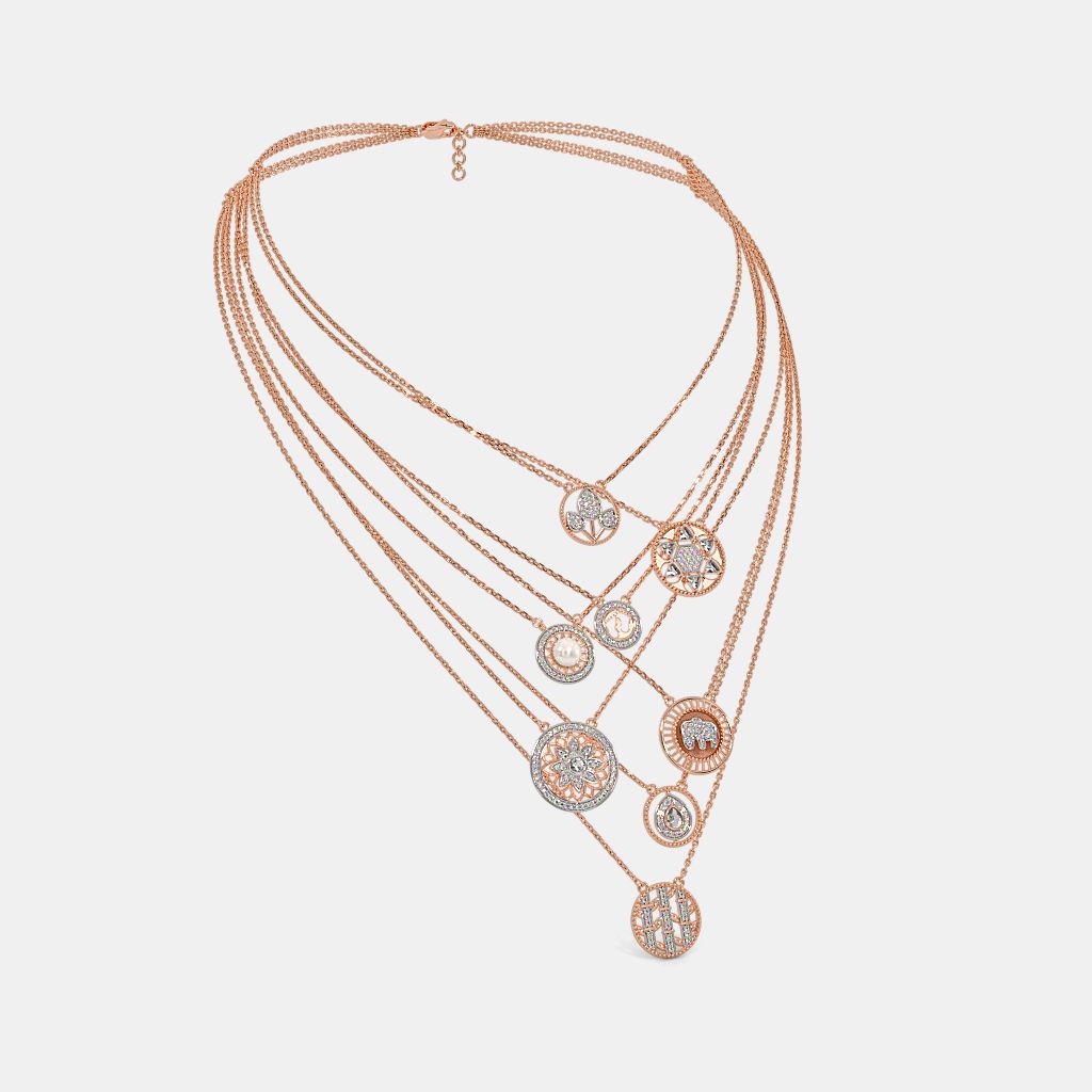 The Shriya Ashta Multi Layered Necklace BlueStone