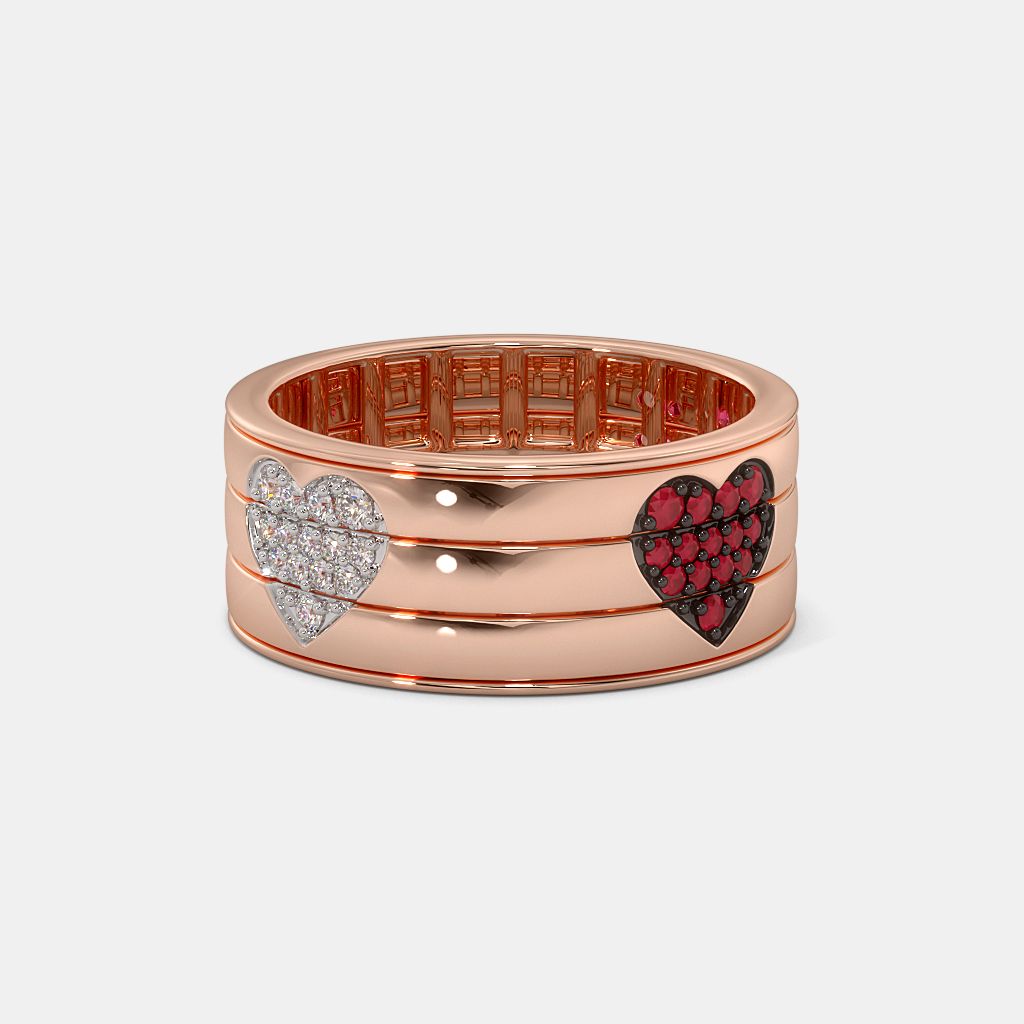 The Scarlet Love Fidget Ring BlueStone