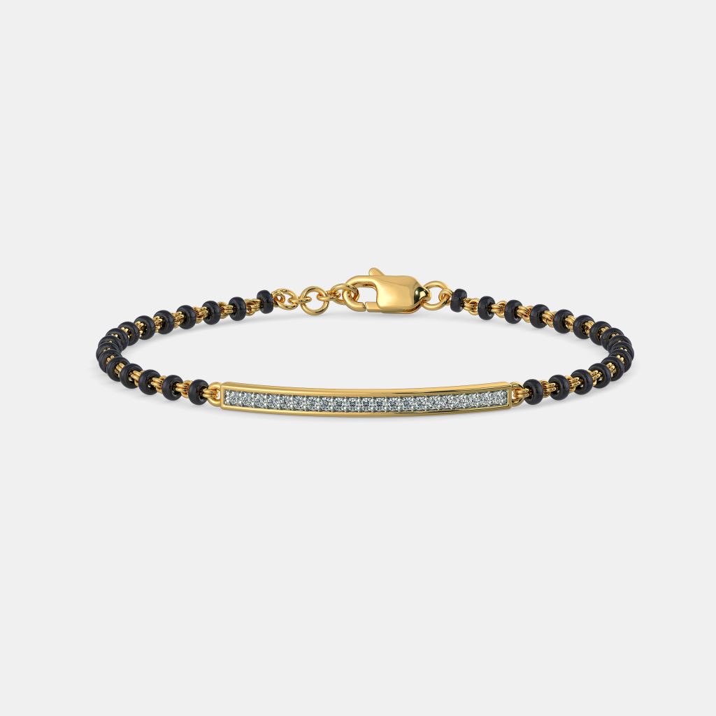 black diamond 06ct skinny tennis bracelet 18ct gold  Verifine Jewellery  London
