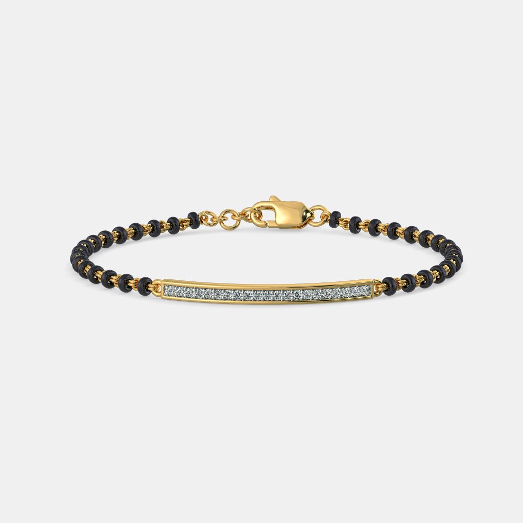 The Gayanthika Mangalsutra Bracelet BlueStone