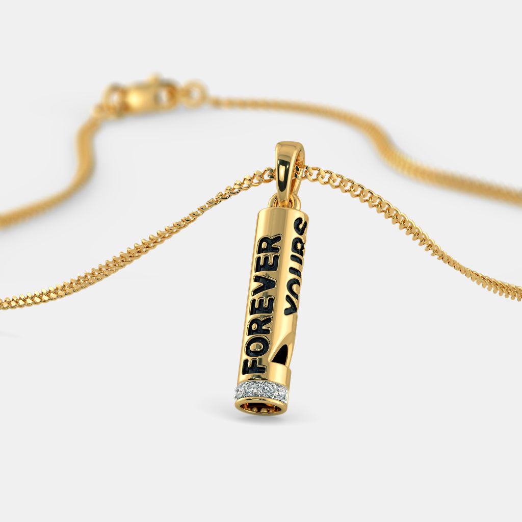 The Gina Forever Yours Pendant BlueStone
