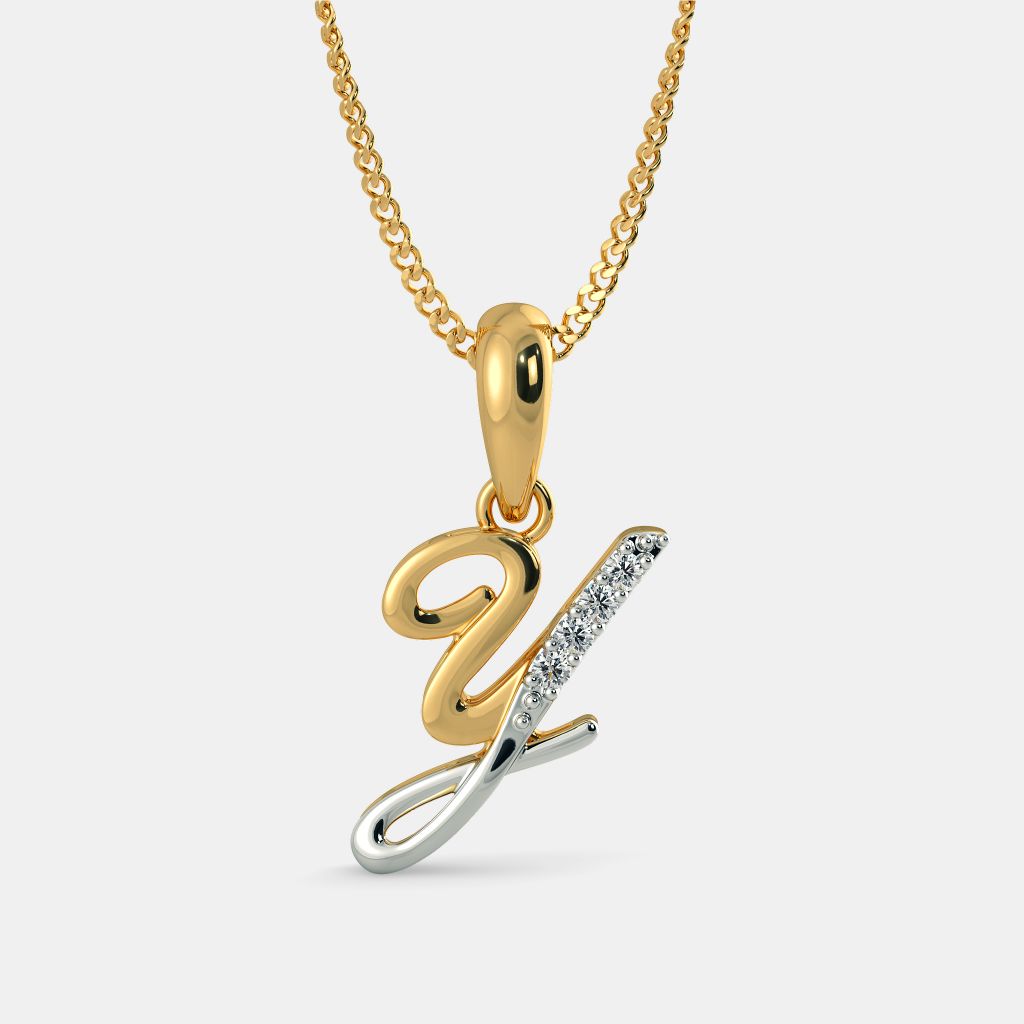 The Liham Y Pendant BlueStone
