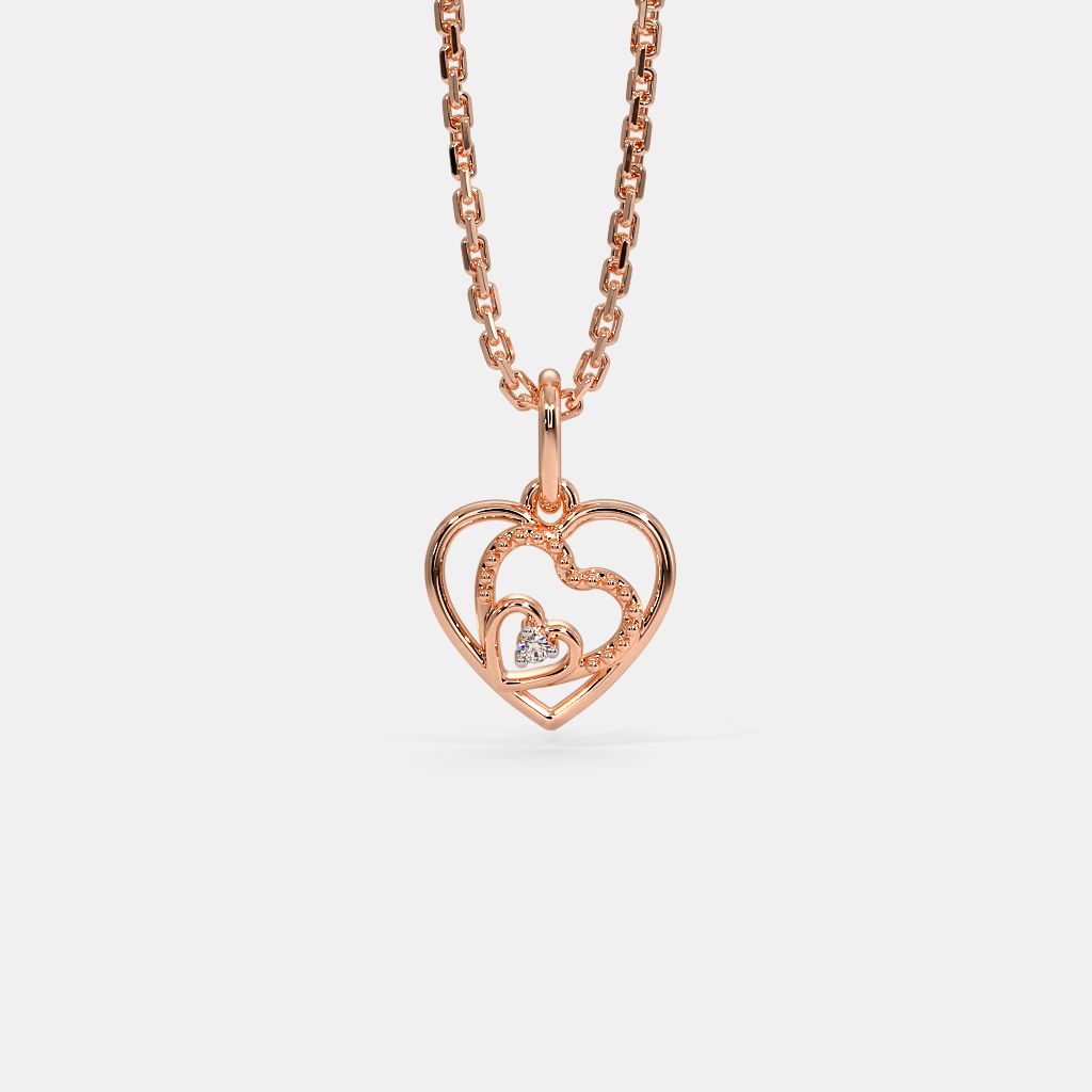 Heart Pendant Infinity Necklace Thomas Sabo Necklace Rose Gold