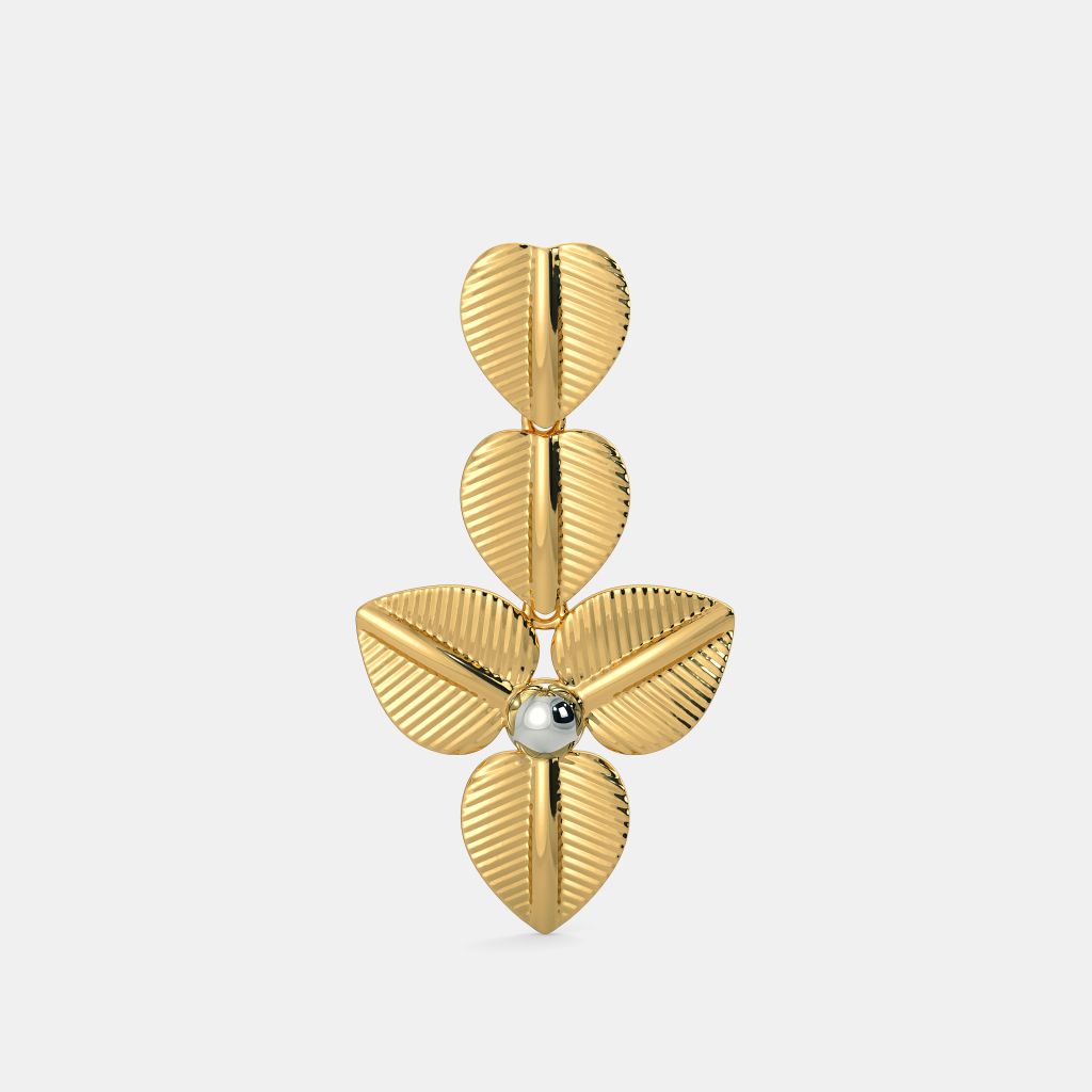 The Trailing Trillium Earrings BlueStone