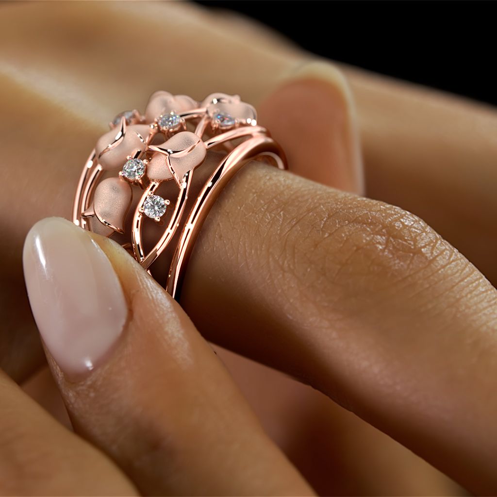 The Exquisite Tulip Ring | BlueStone.com