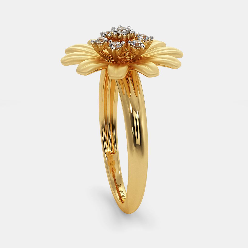 Designer floral rings by bluestone shop