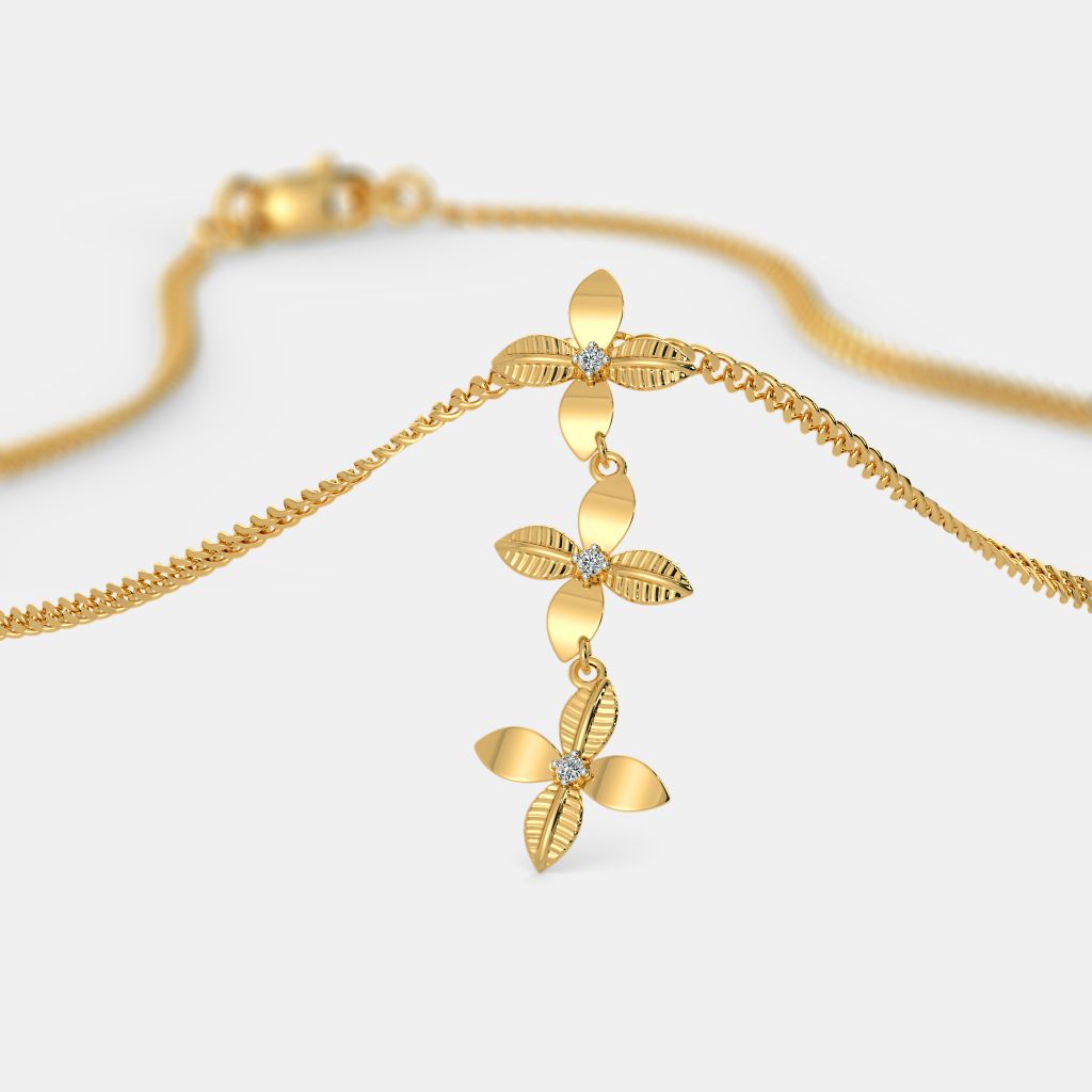 Gold pendant bluestone on sale