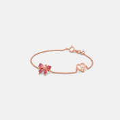 The Ombre Studded Charm Bracelet - thumb 4