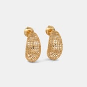 The Bahareh Huggie Earrings - thumb 5