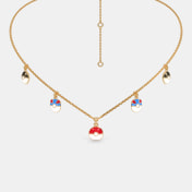 The Pokeball Charm Necklace - thumb 1