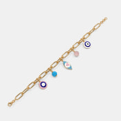 The Zahria Evil Eye Charm Bracelet - thumb 4