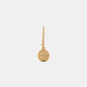 The Brillar Dangle Hoop Earrings - thumb 6