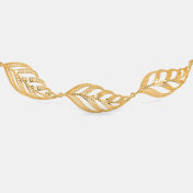 The Falling Leaf Collar Necklace - thumb 4