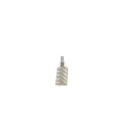 The Strake Facet Platinum Pendant - thumb 4