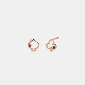 The Card Clash Mismatch Earrings - thumb 1