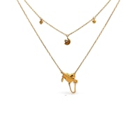 The Cosmique Coeur Layered Necklace - thumb 2