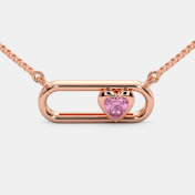 The Kinetic Love Movable Pendant Necklace - thumb 3