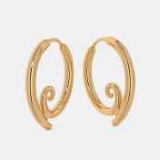 The Evola Hoop Earrings - thumb 4