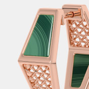 The Malora Huggie Earrings - thumb 4