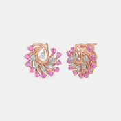 The Shineva Stud Earrings - thumb 1