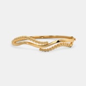 The Goldenna Oval Bangle - thumb 4