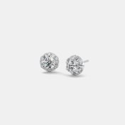 The Madin Solitaire Stud Earrings - thumb 1