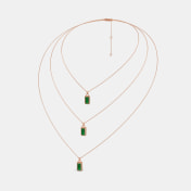 The Mahogany Layered Necklace - thumb 5