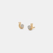 The Tiny Snail Kids Earrings - thumb 1