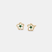 The White Blossom Kids Earrings - thumb 1