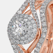 The Veloura Bridal Ring Set - thumb 5