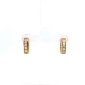 The Dazzle Edge Hoop Earrings - thumb 3