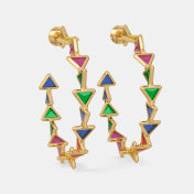 The Emerisia Hoop Earrings - thumb 4