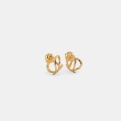 The Flutterby Elegance Kids Stud Earrings - thumb 3