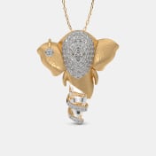 The Airavya Pendant Cum Brooch - thumb 5