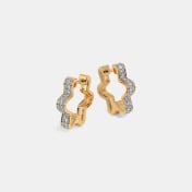 The Khepri Huggie Earrings - thumb 6