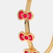 The Hello Kitty Blossom Hoop Earrings - thumb 3