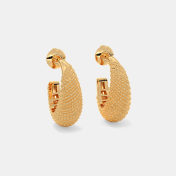 The Kaelen Hoop Earrings - thumb 4