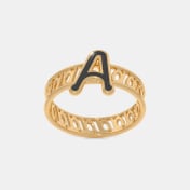 The Combie A Initial Ring - thumb 9